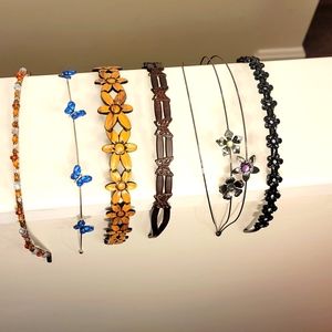 Lot of wire/plastic headbands